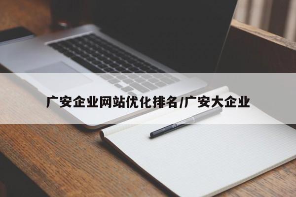 广安企业网站优化排名/广安大企业