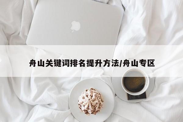 舟山关键词排名提升方法/舟山专区